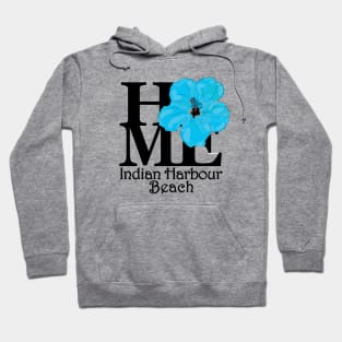 HOME Indian Harbour Beach Blue Hibiscus Hoodie